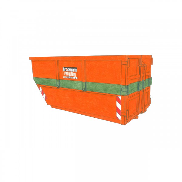 10 cbm Absetzcontainer für Gartenabfall